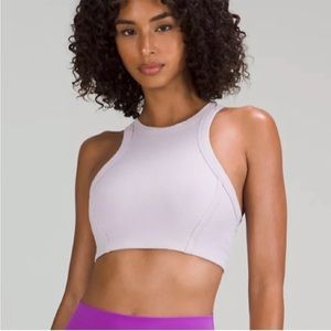 NWOT Lululemon High Neck Ribbed Sports Bra